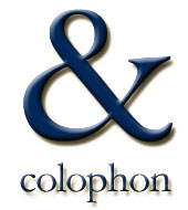 Colophon